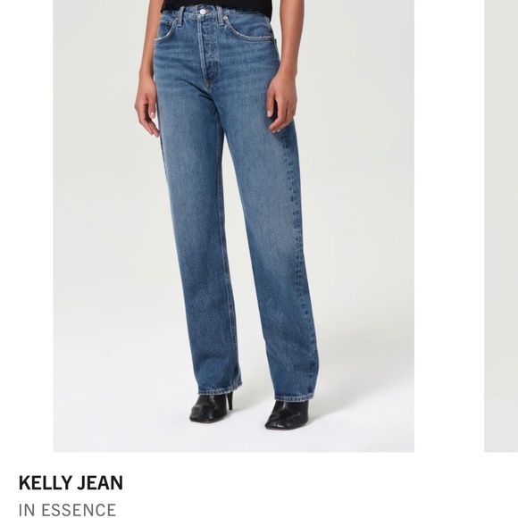 AGOLDE Kelly blue wash jeans high rise - Picture 3 of 8